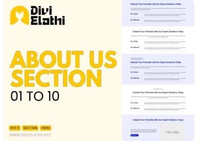 Divi Elathi - About us Section 1 to 10