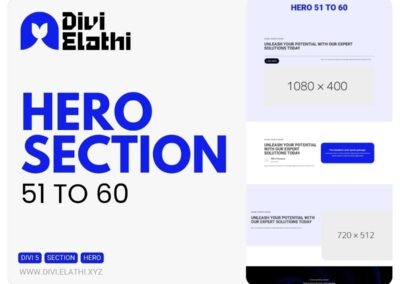 Divi Elathi - Hero Section 51 to 60