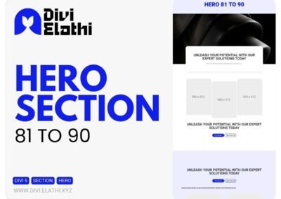 Divi Elathi - Hero Section 81 to 90