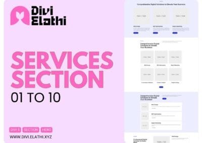 Divi Elathi - Services Section 1 to 10