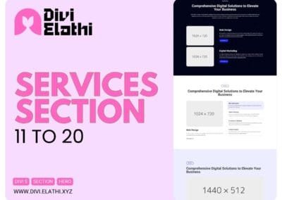 Divi Elathi - Services Section 11 to 20