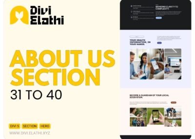 Divi Elathi - About us Section 31 to 40