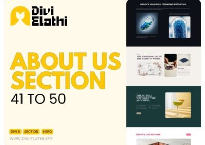 Divi Elathi - About us Section 41 to 50