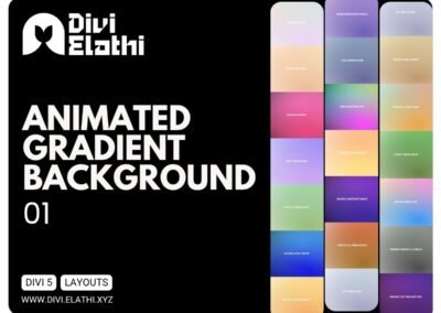 Divi Elathi - Animated Gradient Background 01