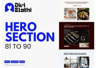 Divi Elathi - Hero Section 81 to 90