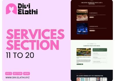 Divi Elathi - Services Section 11 to 20