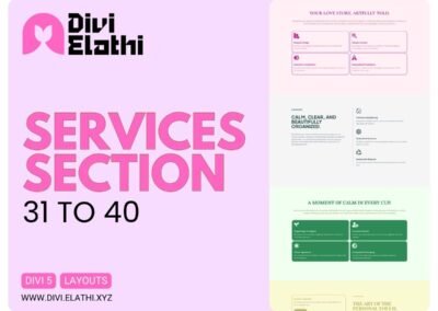Divi Elathi - Services Section 31 to 40