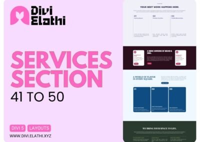Divi Elathi - Services Section 41 to 50