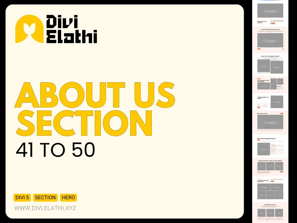 About us 41 to 50 - Divi Elathi