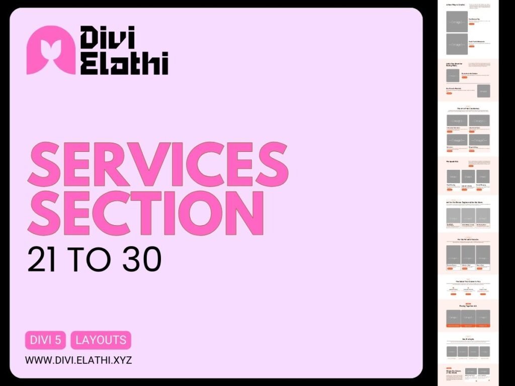 Divi Elathi - Services Section 21 to 30