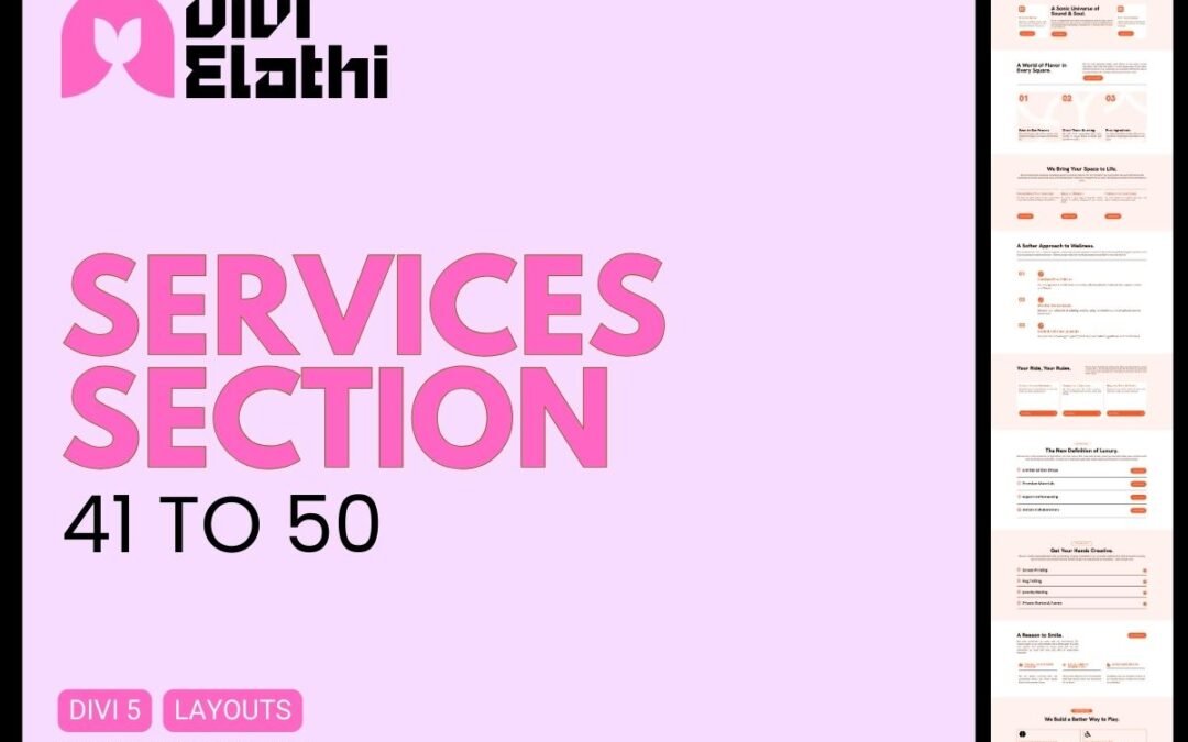 Services 41 to 50