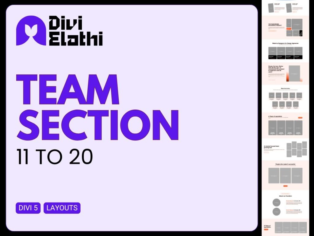 Divi Elathi Team Section 11 to 20