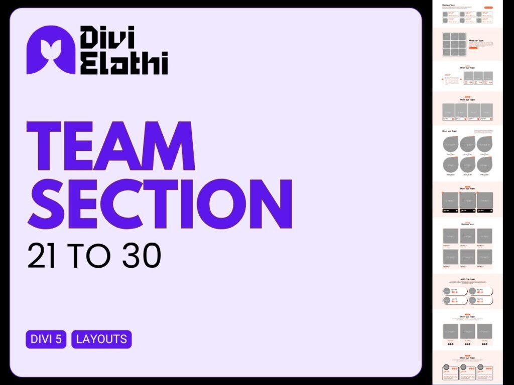 Divi Elathi Team Section 21 to 30