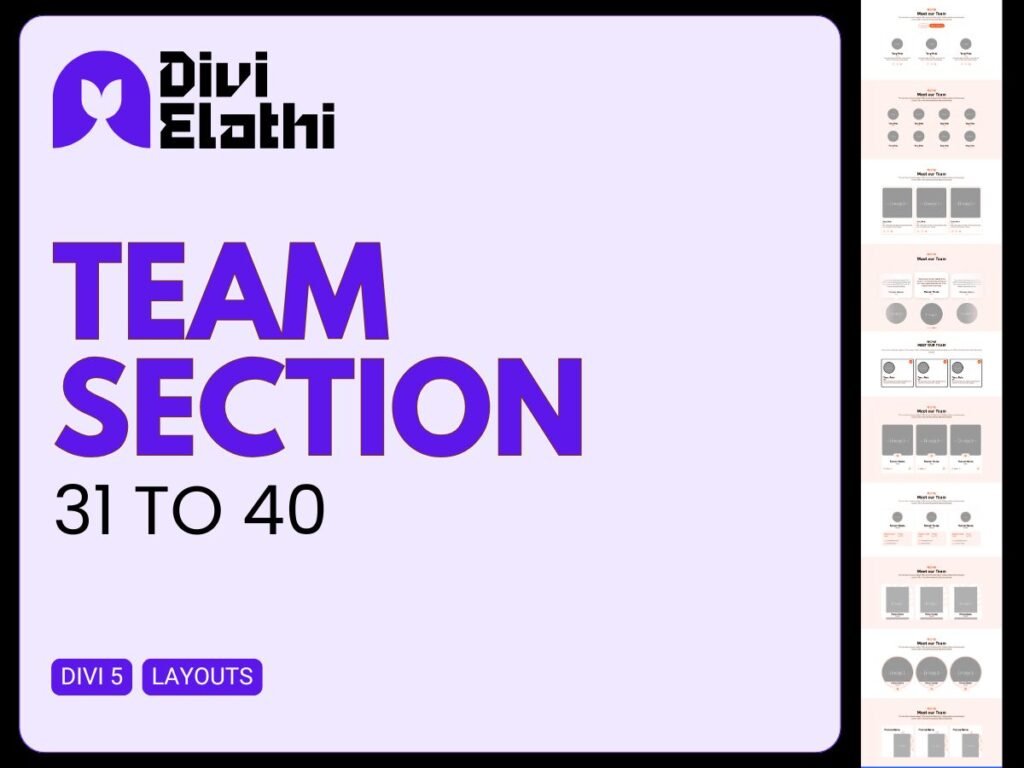 Divi Elathi Team Section 31 to 40