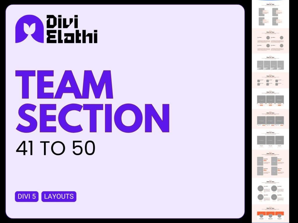 Divi Elathi Team Section 41 to 50