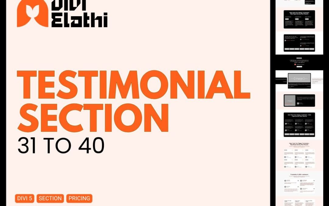 Testimonial 31 to 40