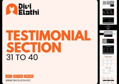 Testimonial 31 to 40