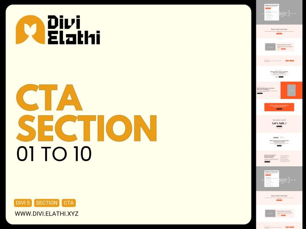 Divi Elathi - CTA Section 01 to 10