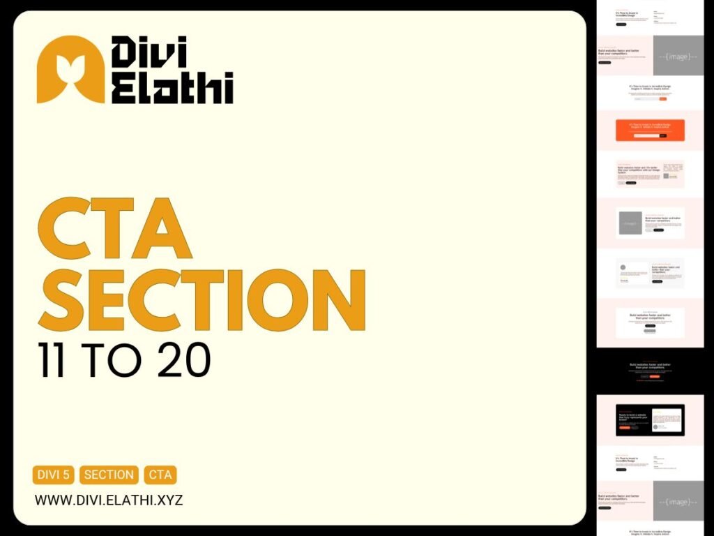 Divi Elathi - CTA Section 11 to 20