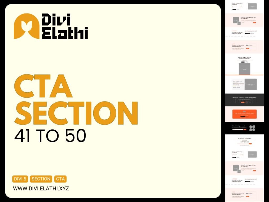 Divi Elathi - CTA Section 41 to 50